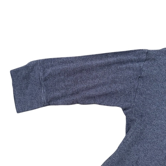 J. Jill Wearever collection 3/4 sleeve knit tee size S periwinkle blue - Picture 4 of 10